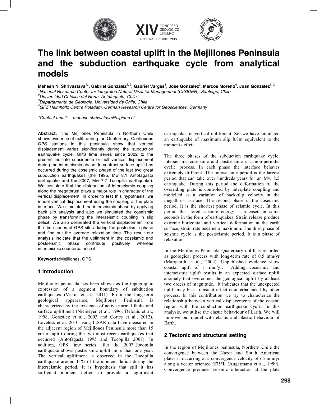 The Link Between Coastal Uplift in the Mejillones Peninsula and the Subduction Earthquake Cycle from Analytical Models