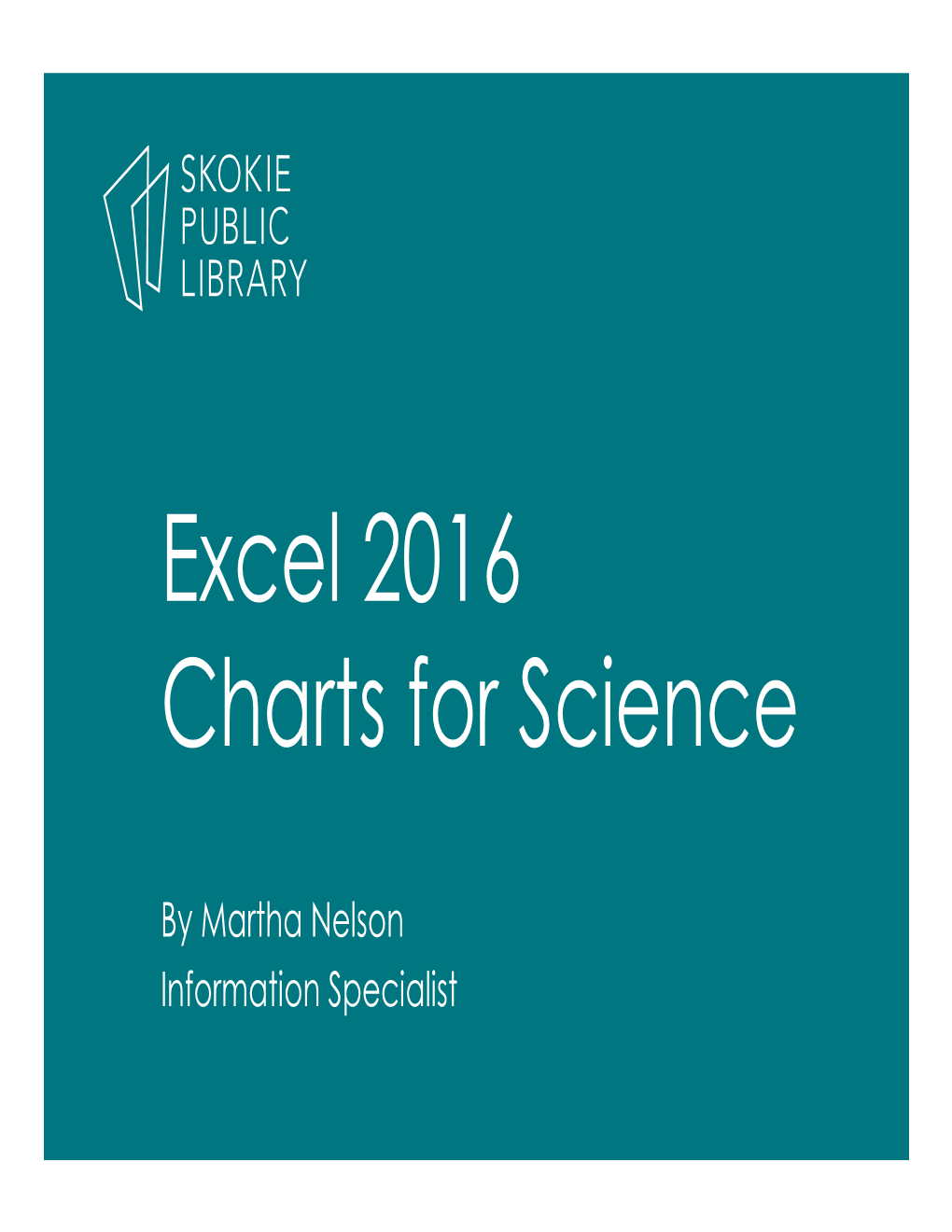 Excel 2016 Charts for Science