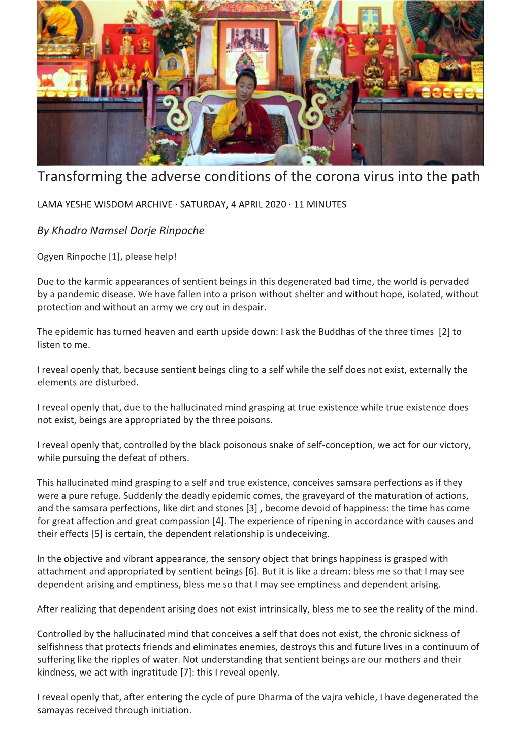 (8) Lama Yeshe Wisdom Archive Â•ﬁ Facebook Search