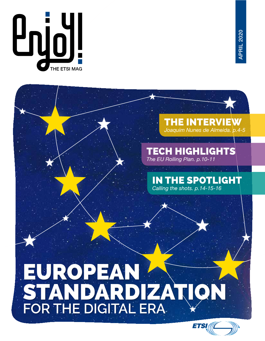 ETSI Magazine Enjoy!