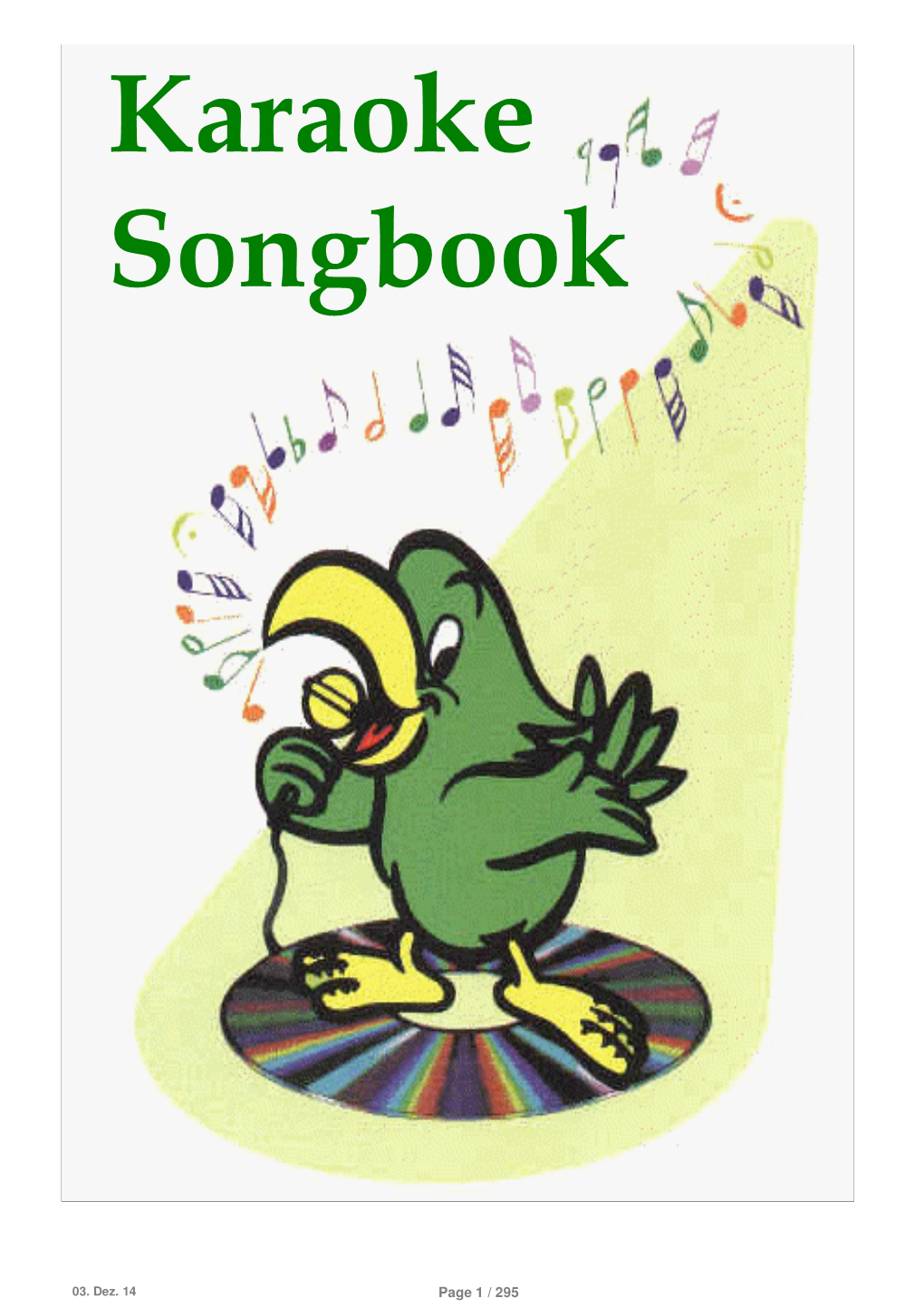 Songbook Kompl Titelliste