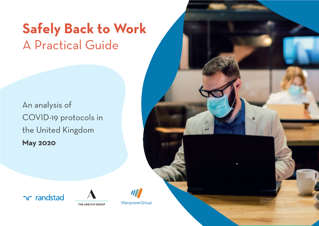 Safely Back to Work a Practical Guide
