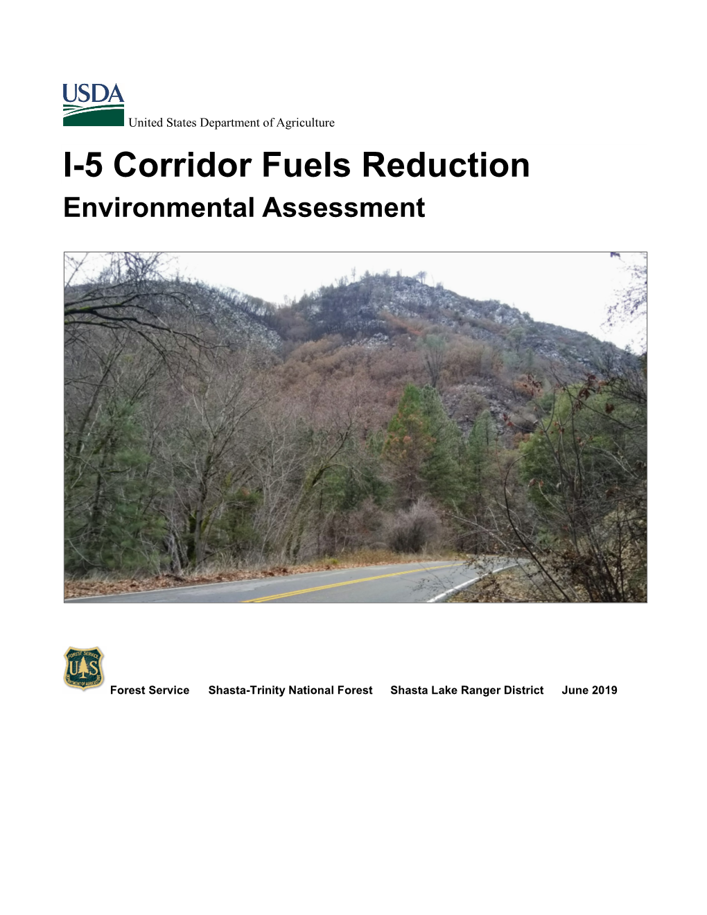 I-5 Corridor Fuels Reduction Environmental Assessment