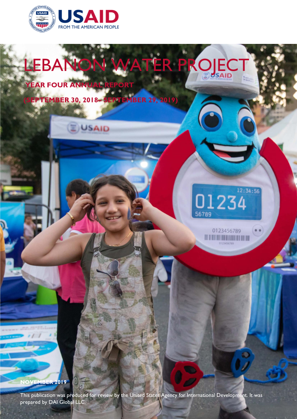 ` 1 Lebanon Water Project Year Four Annual Report
