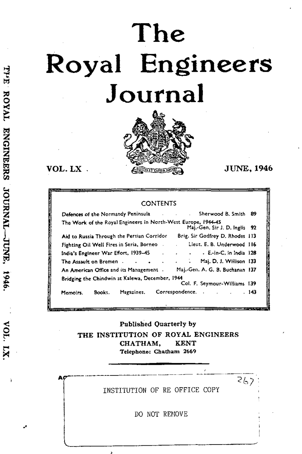 The Royal Engineers Journal