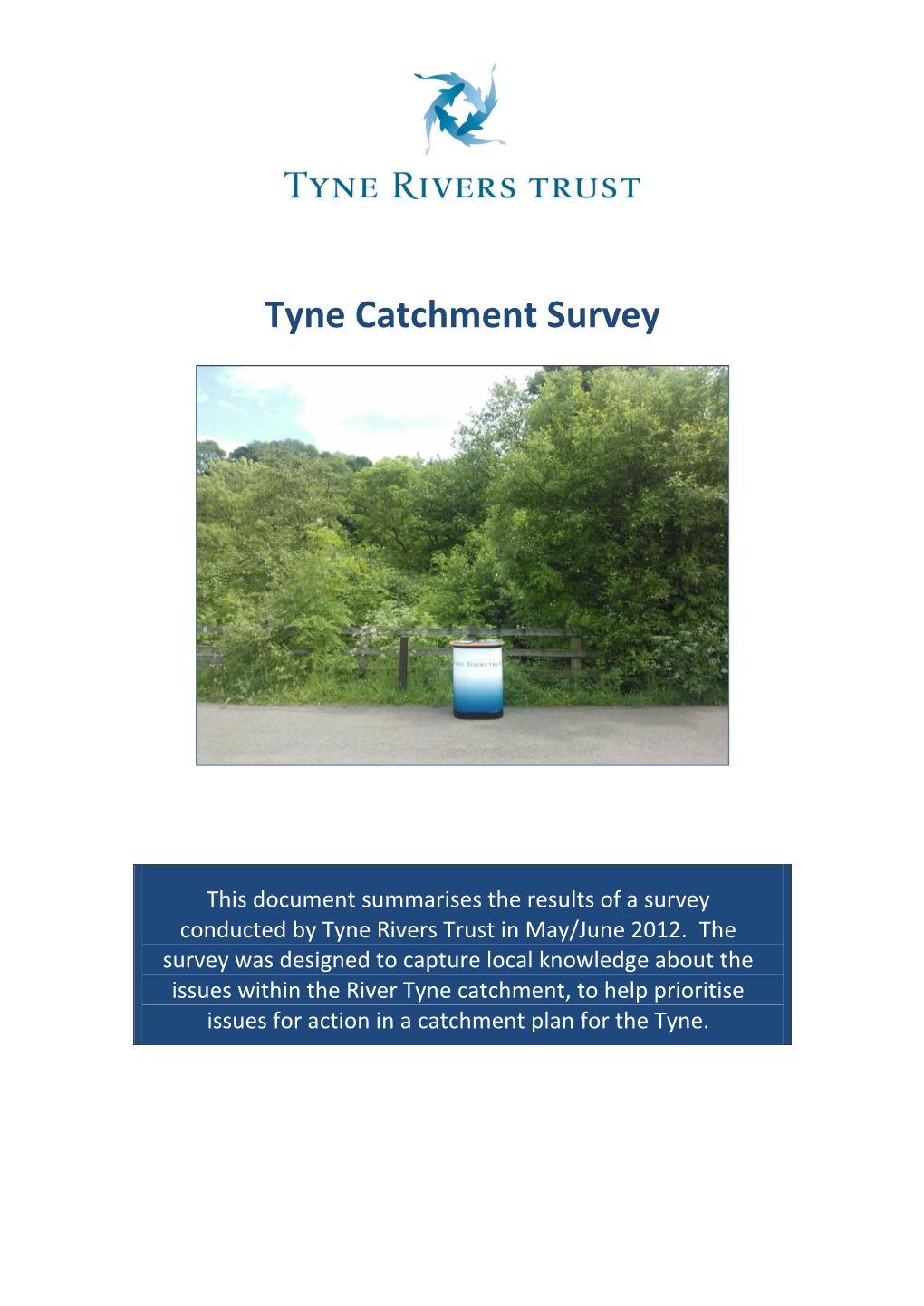 Survey Report, Draft 16 July 2012 Page 1 of 75 Background