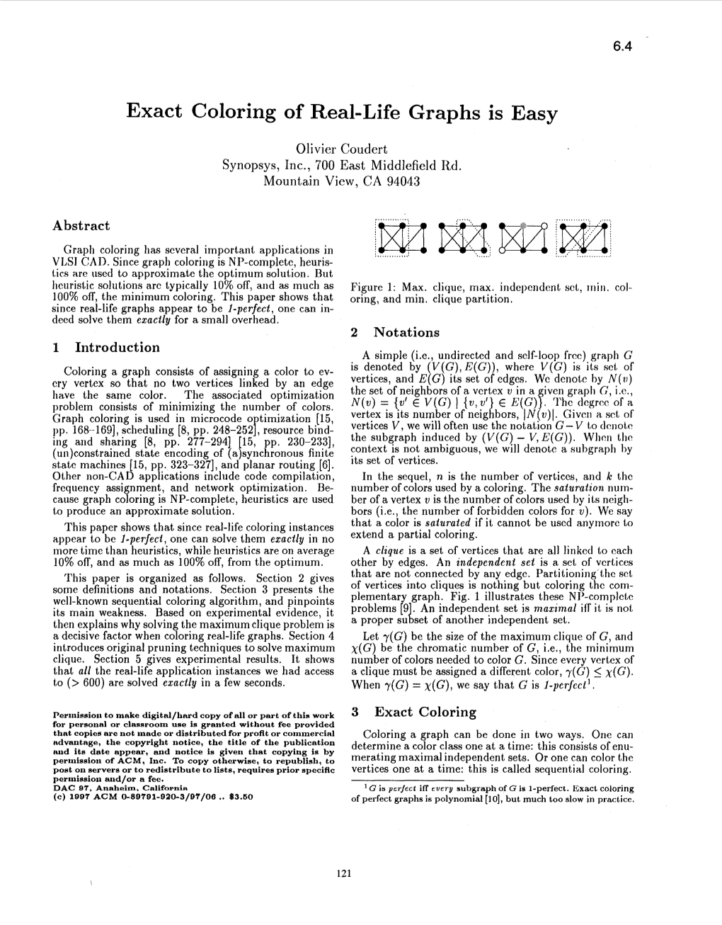 Exact Coloring of Real-Life Graphs Is Easy