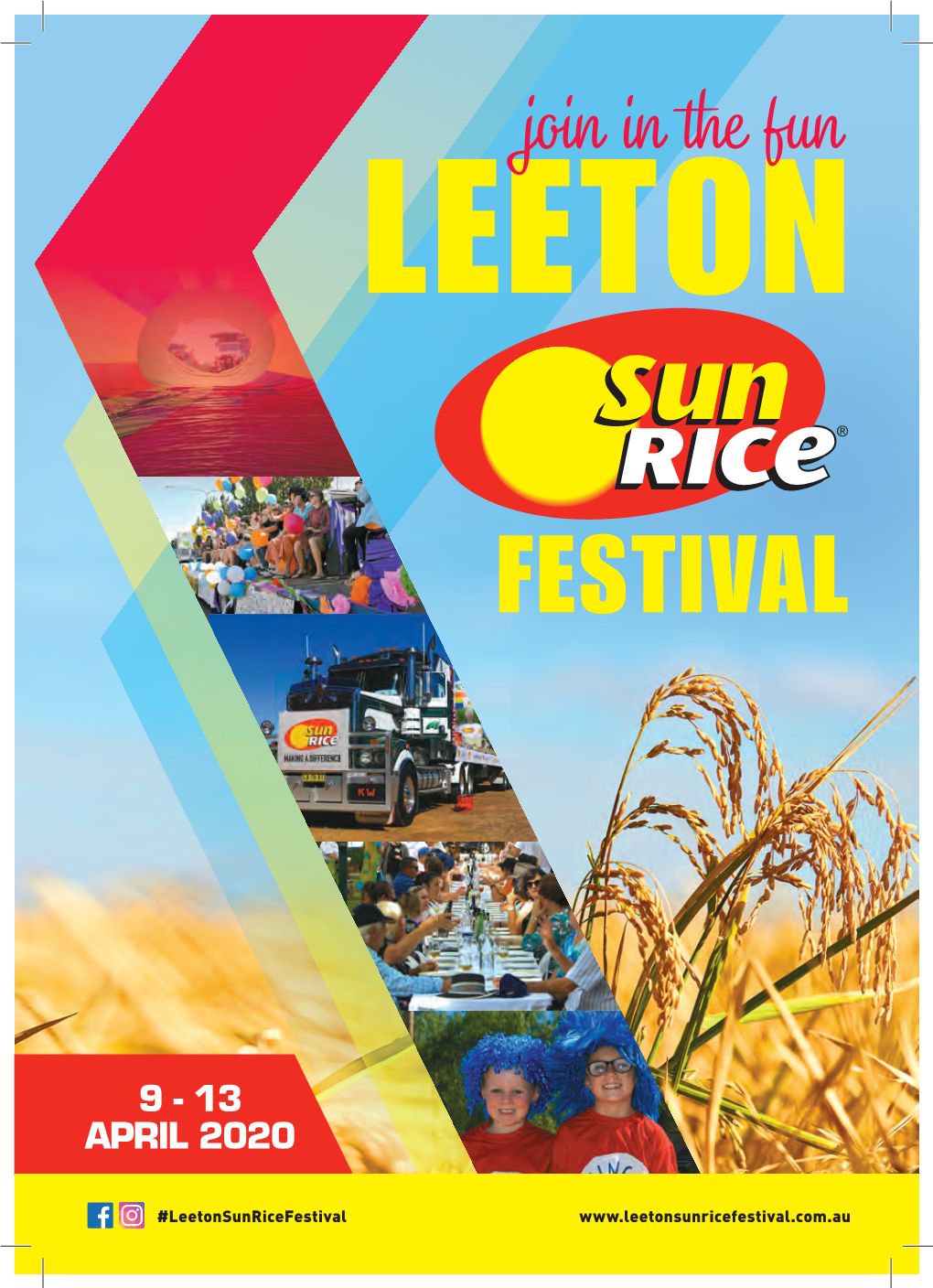 The 2020 Leeton Sunrice Festival Program