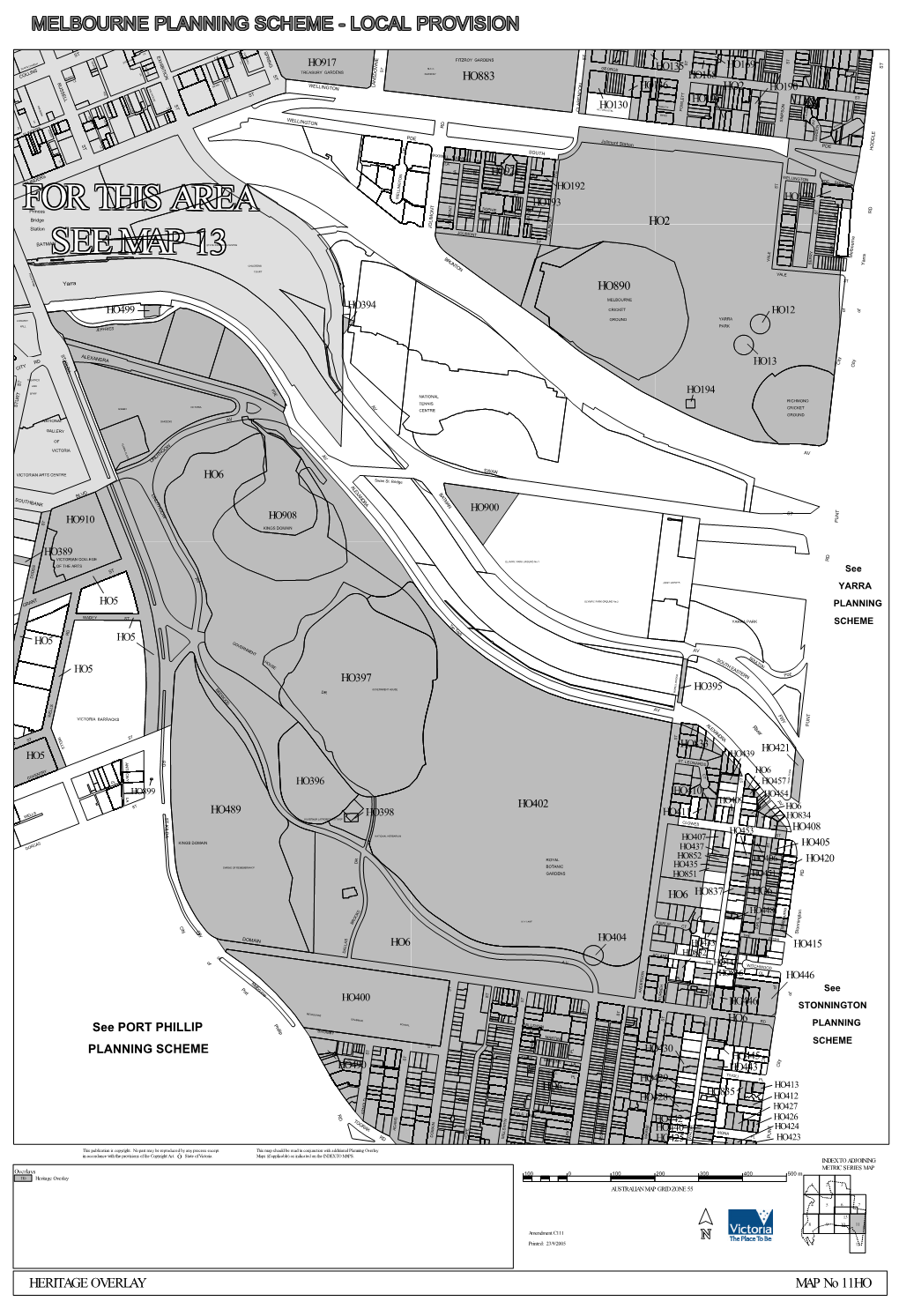 See PORT PHILLIP PLANNING SCHEME