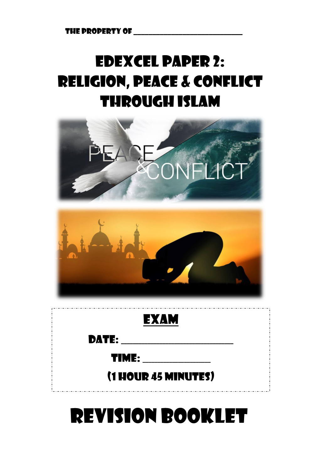 Islam Beliefs Revision Booklet