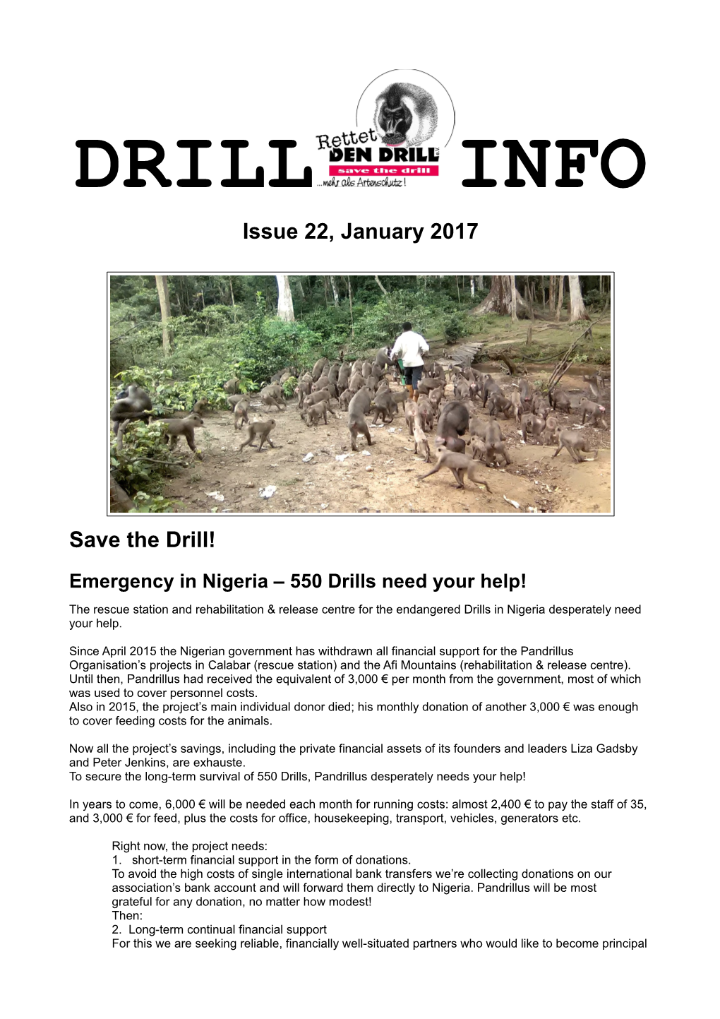 DRILL INFO Issue 22, January 2017