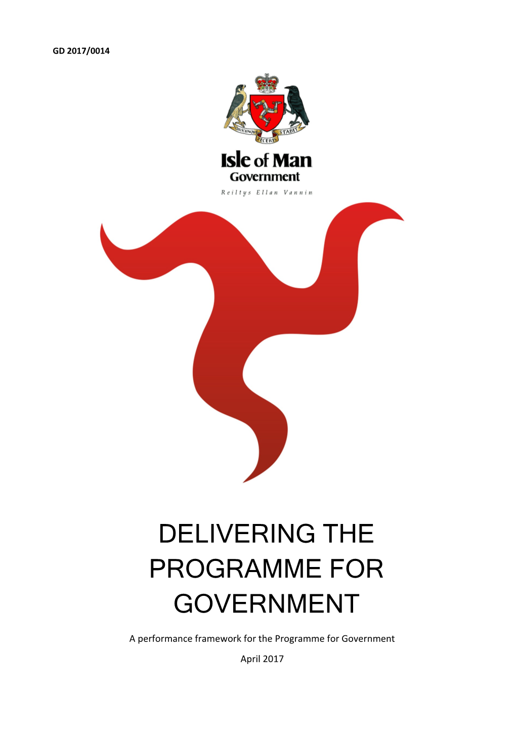 Delivering the Programme for Government