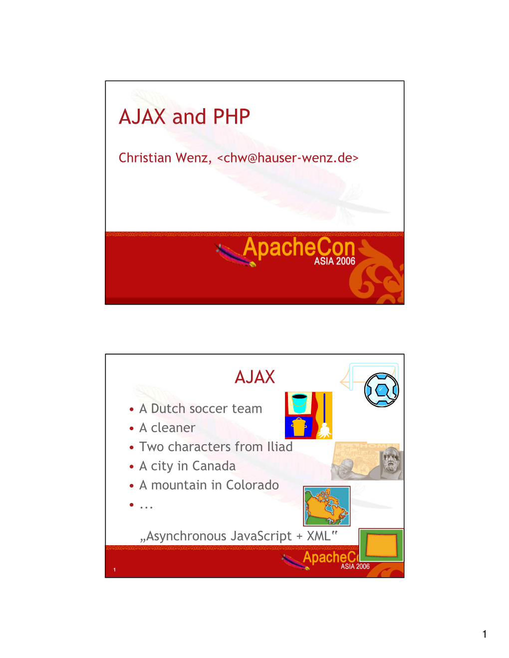 AJAX and PHP