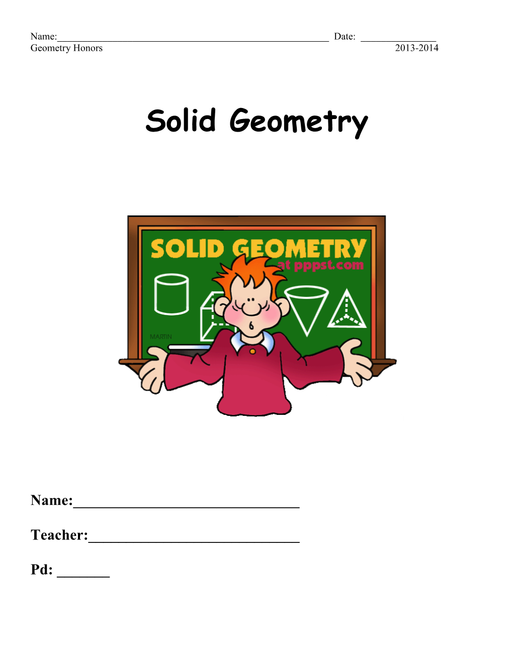 Solid Geometry