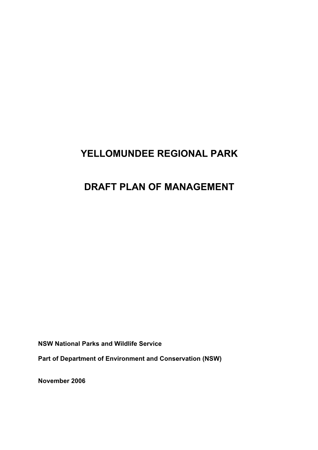 Yellomundee Regional Park