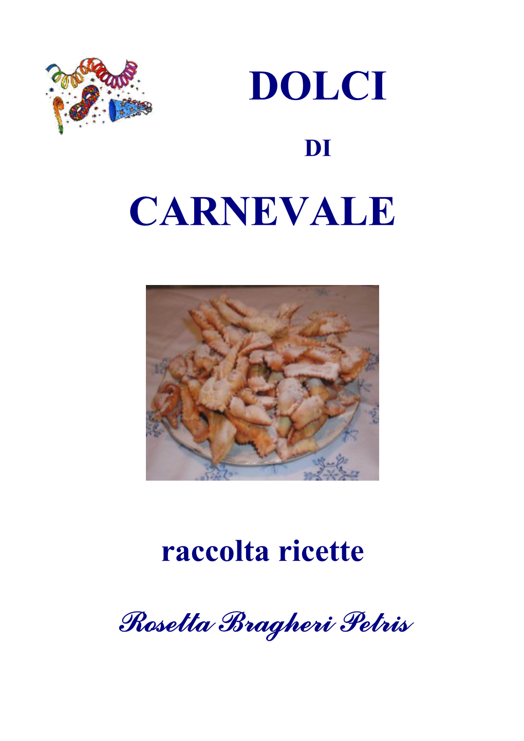 Dolci Carnevale