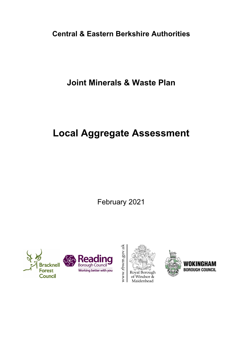 Local Aggregate Assessment