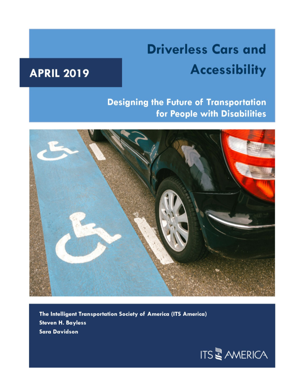 Driverless Cars and Accessibility ITS America |April 2019