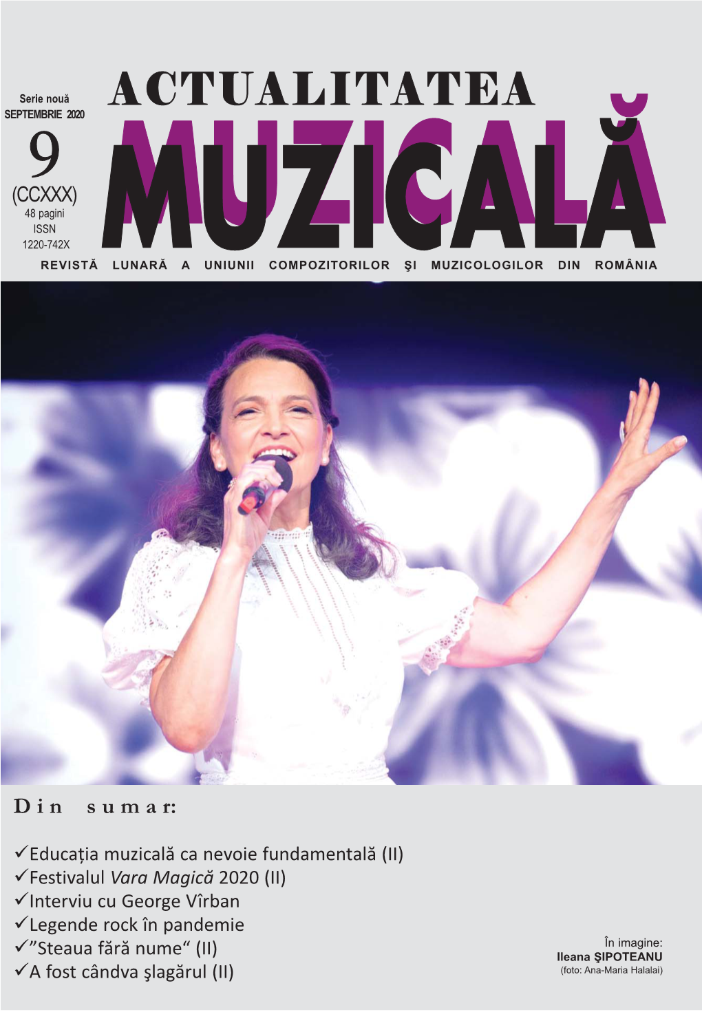 ACTUALITATEA MUZICALĂ � Nr