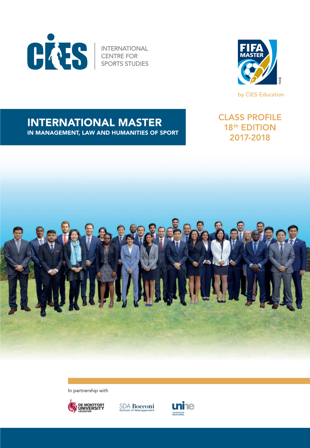 International Master Class Profil 18 Edition.Indd