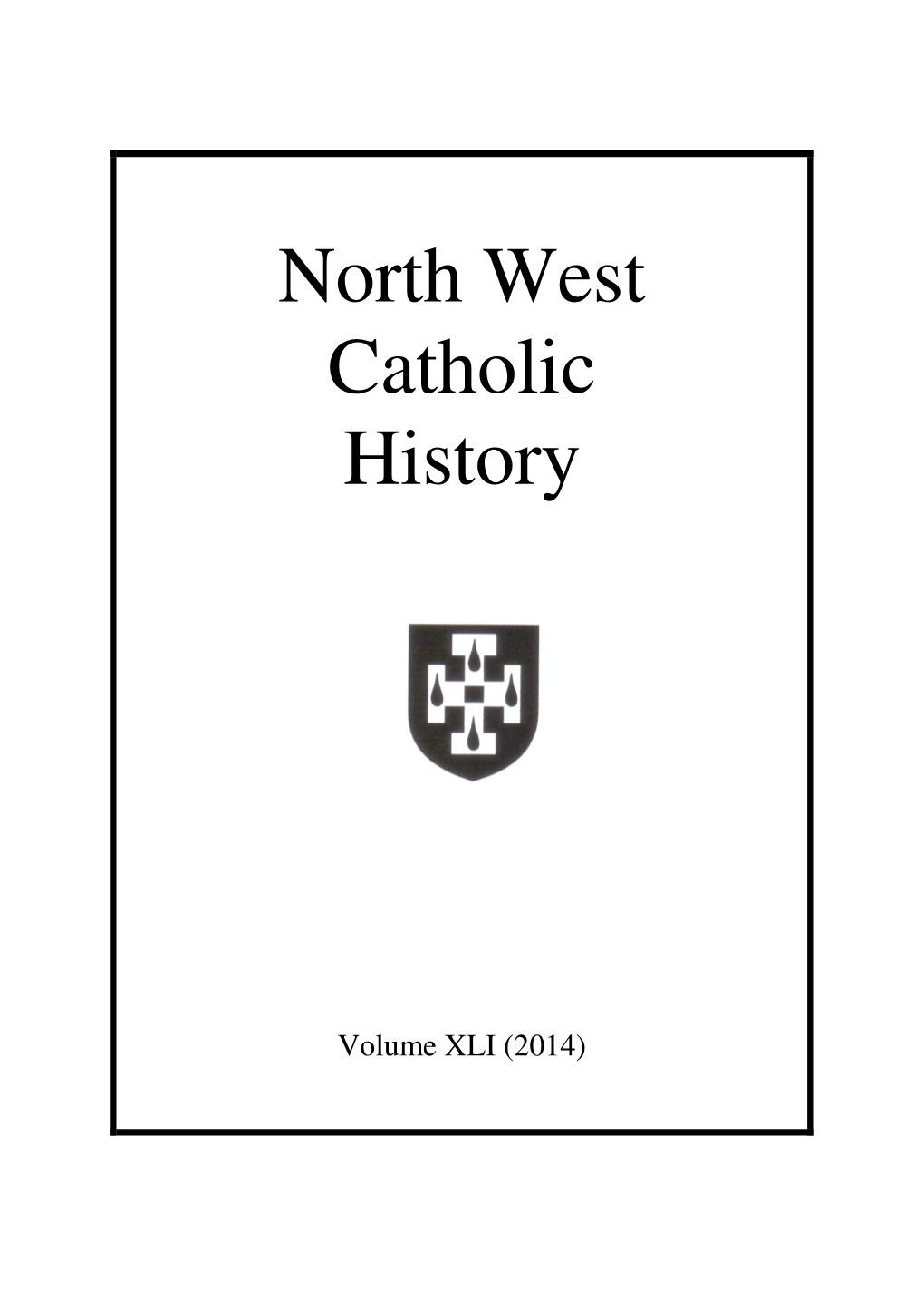 NWCH Journal Volume XLI 2014