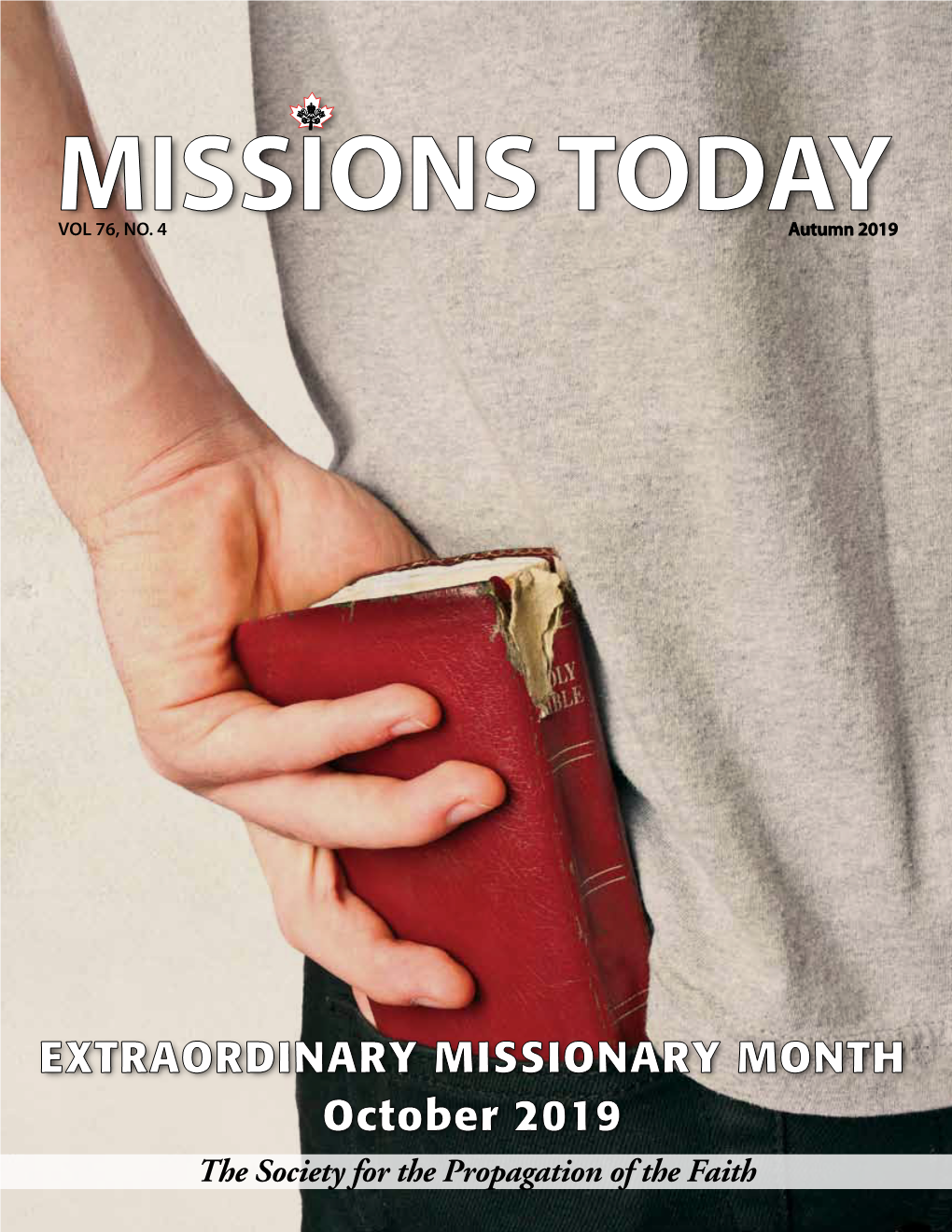 EXTRAORDINARY MISSIONARY MONTH October 2019