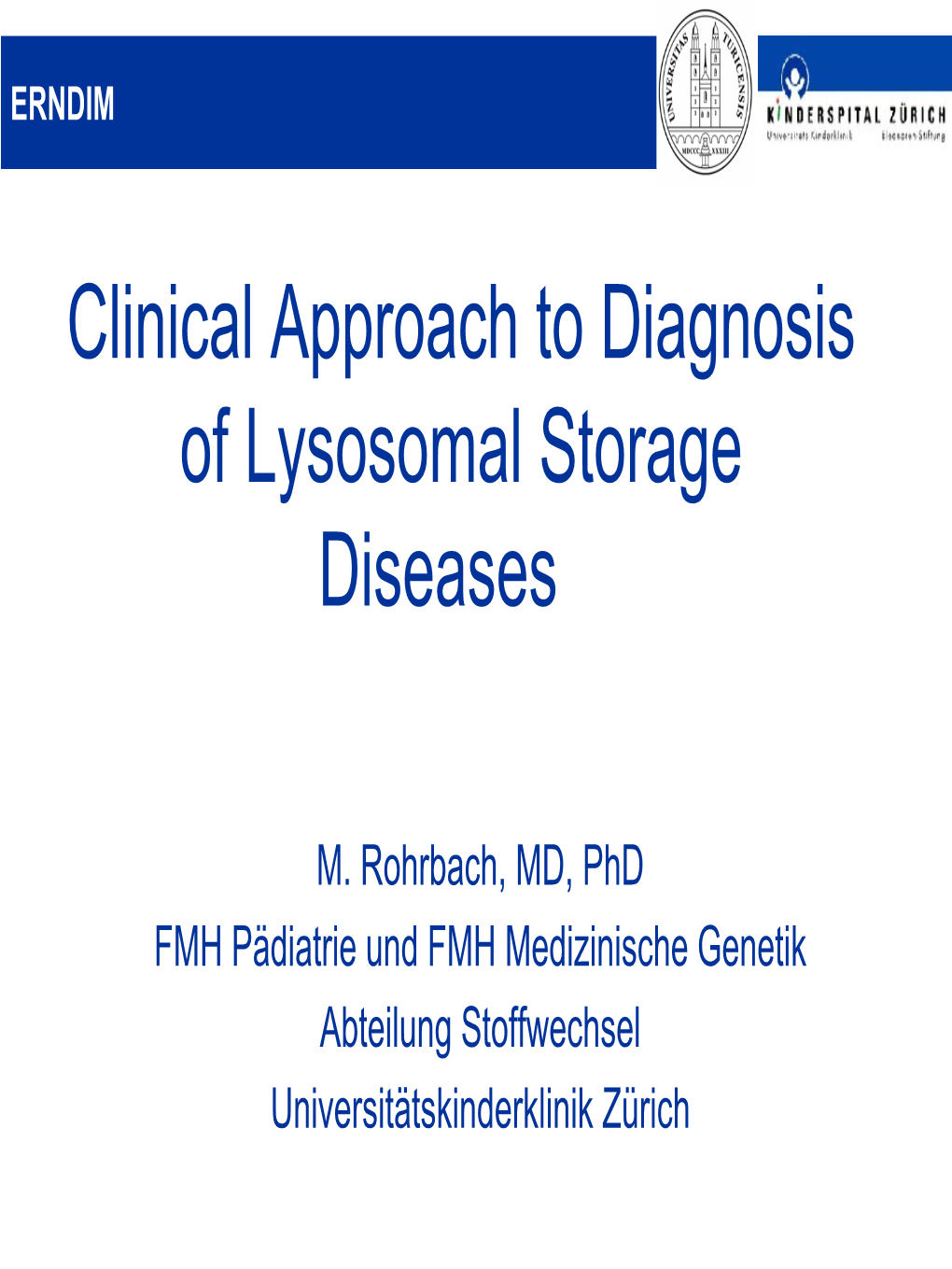 Exploratory Investigation and Inherited Metabolic Diseases