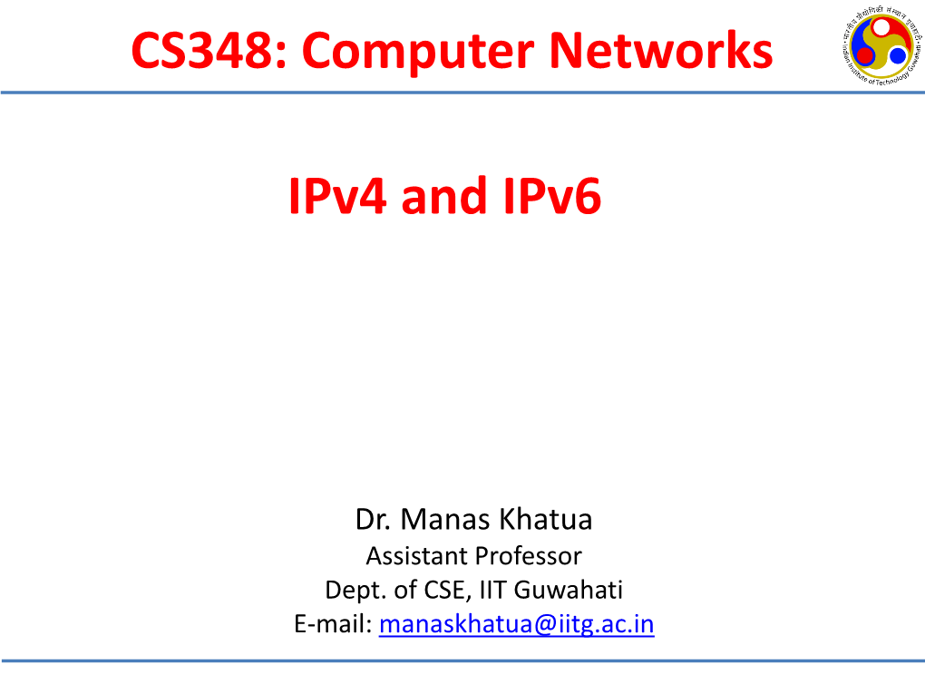 Ipv4 and Ipv6