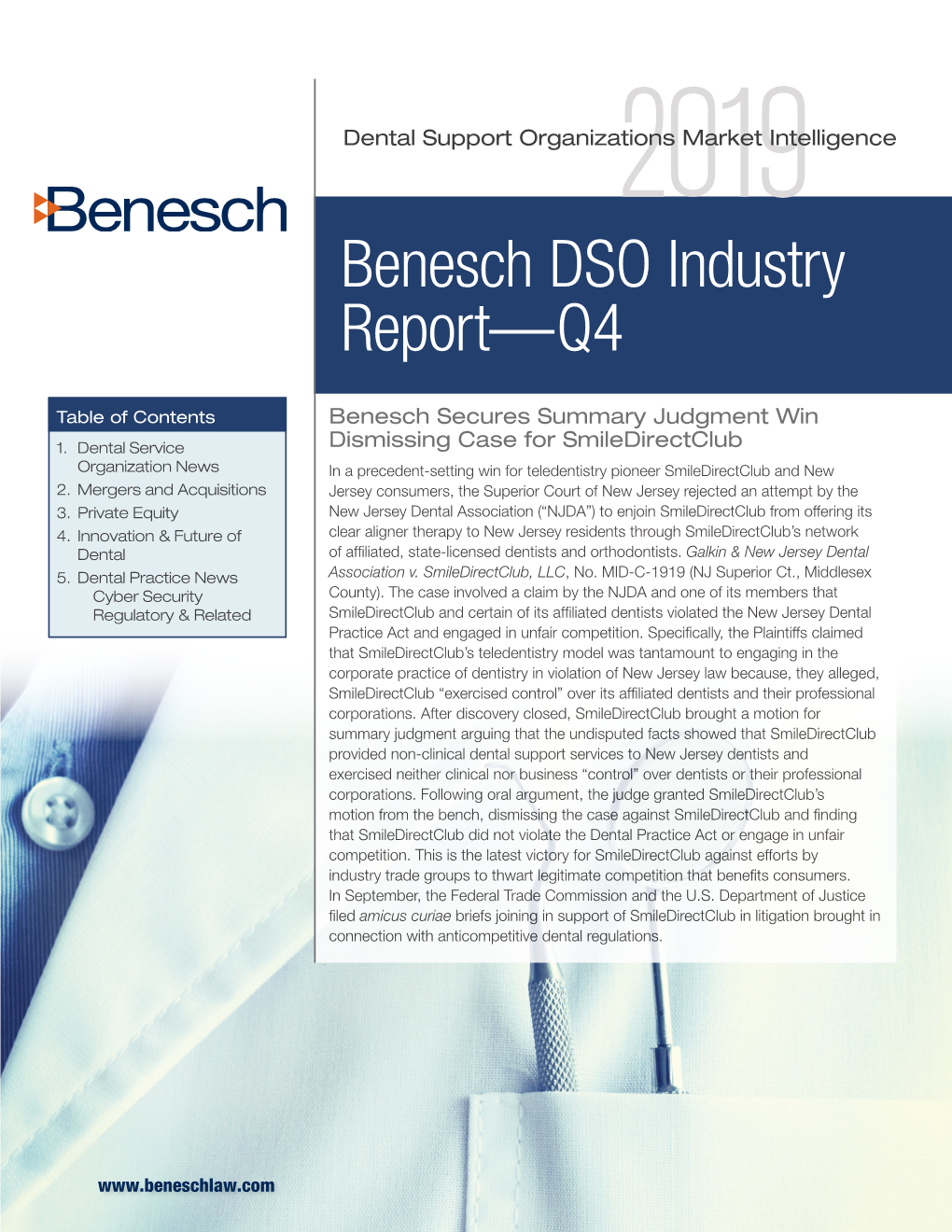 Benesch DSO Industry Report—Q4