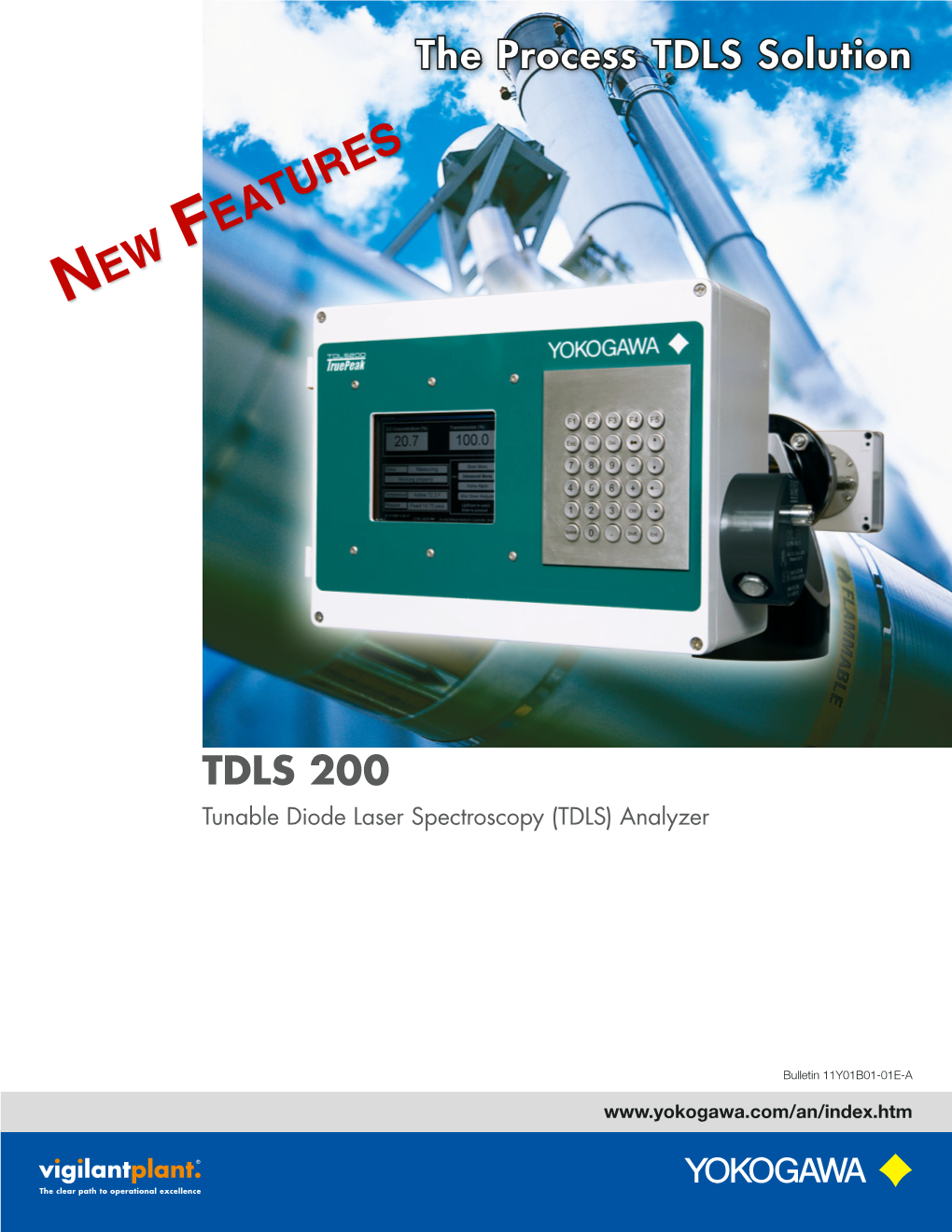 TDLS200 Tunable Diode Laser Spectroscopy Analyzer