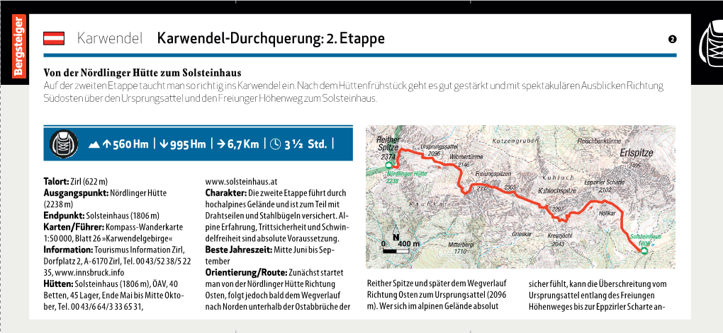 Karwendel Karwendel-Durchquerung: 2. Etappe 2