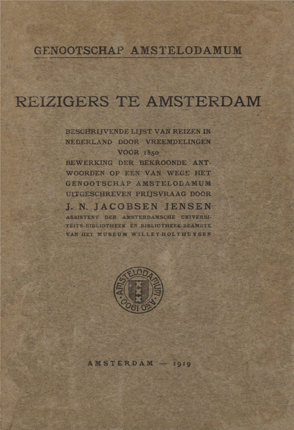 Reizigers Te Amsterdam