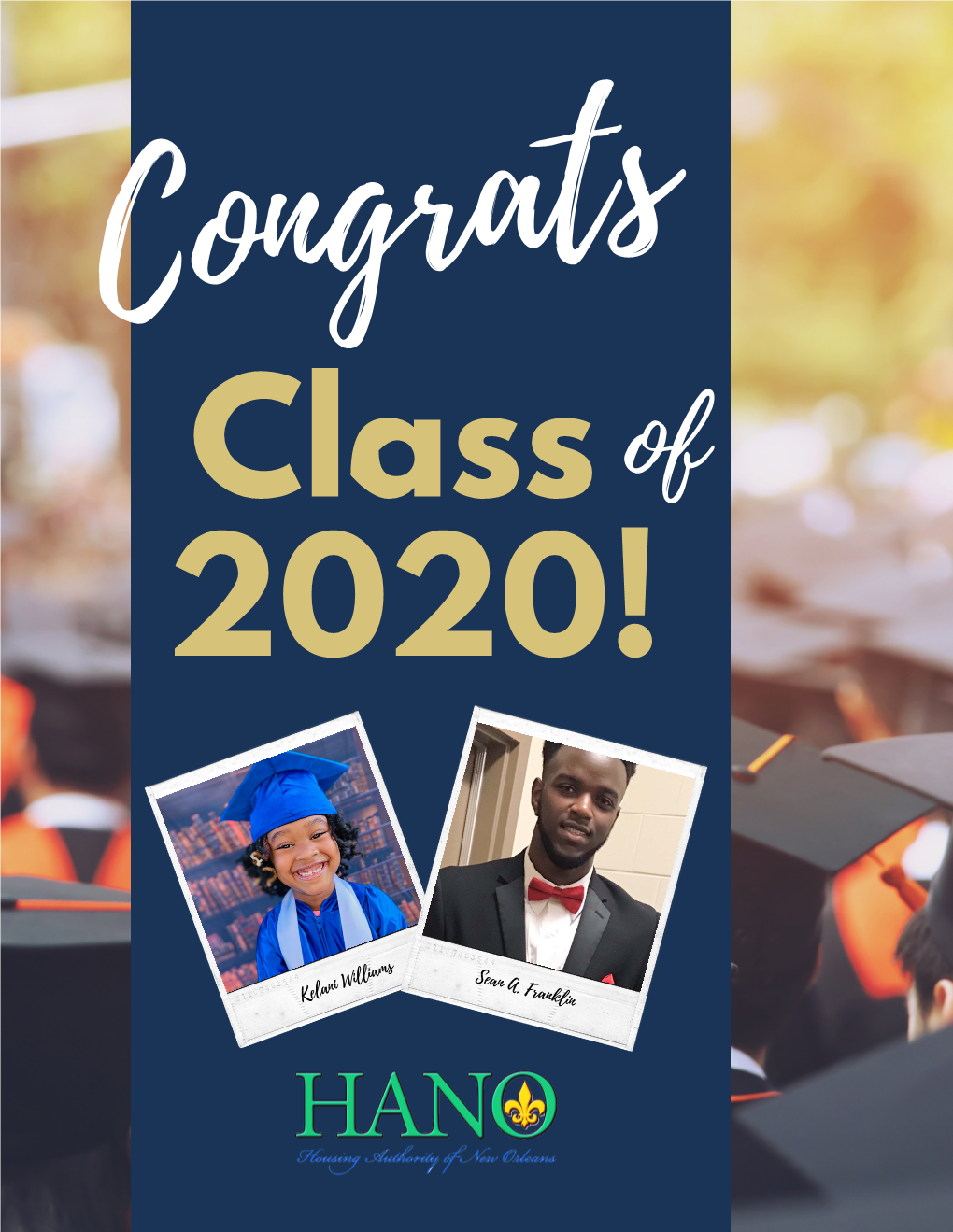 Congrats, Class of 2020