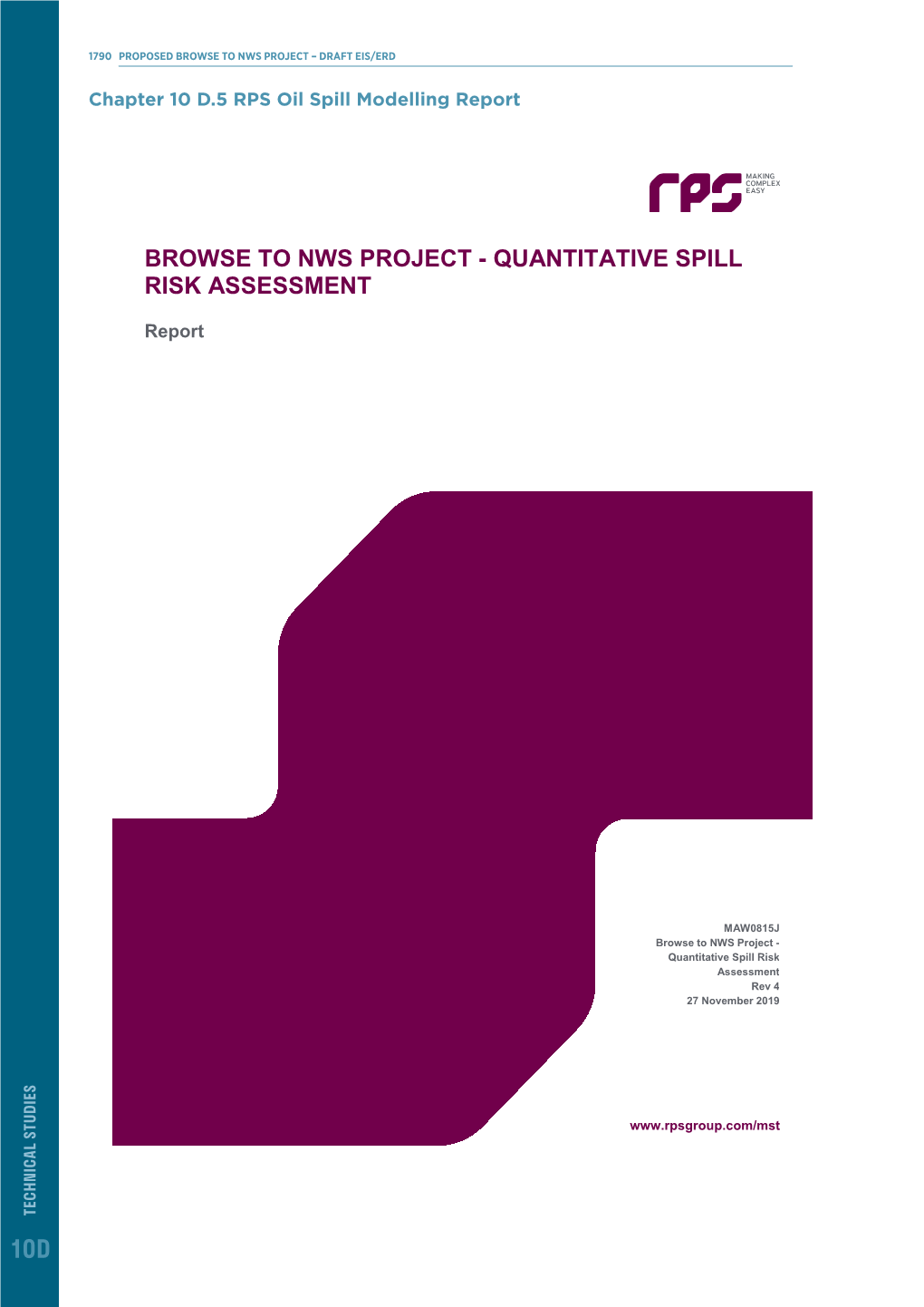 Quantitative Spill Risk Assessment