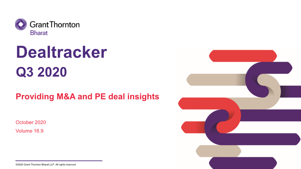 Dealtracker Q3 2020