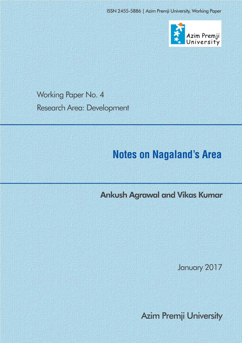 Notes on Nagaland's Area