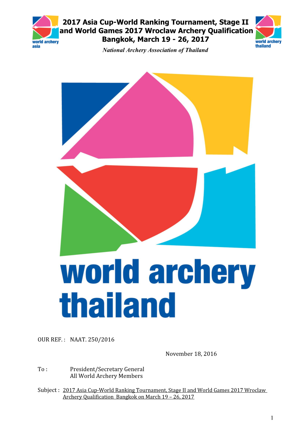 And World Games 2017 Wroclaw Archery Qualification