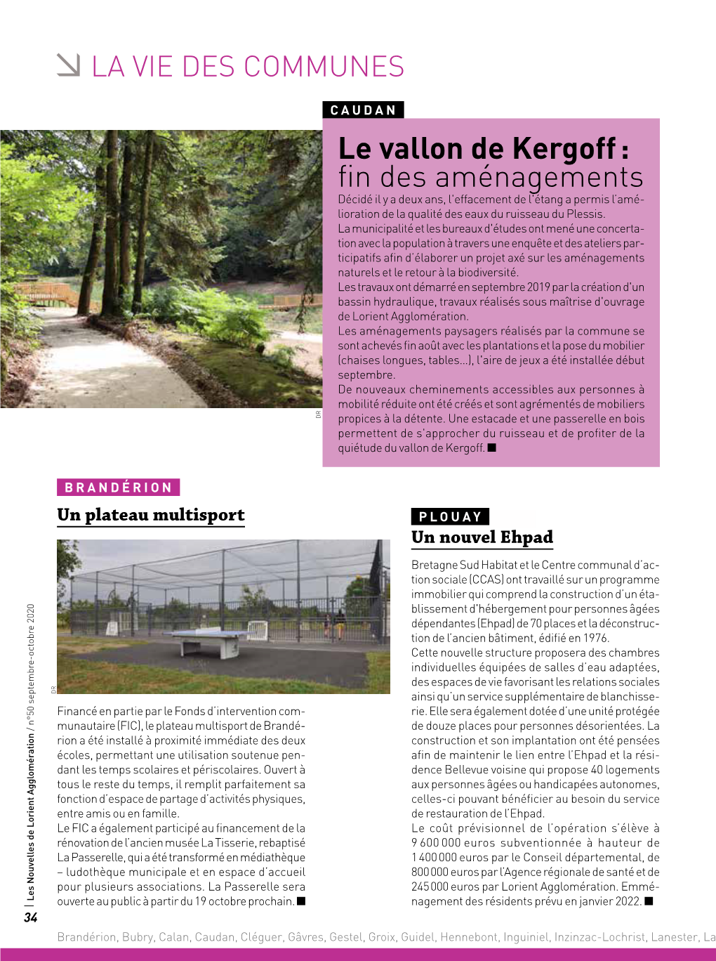 Le Vallon De Kergoff