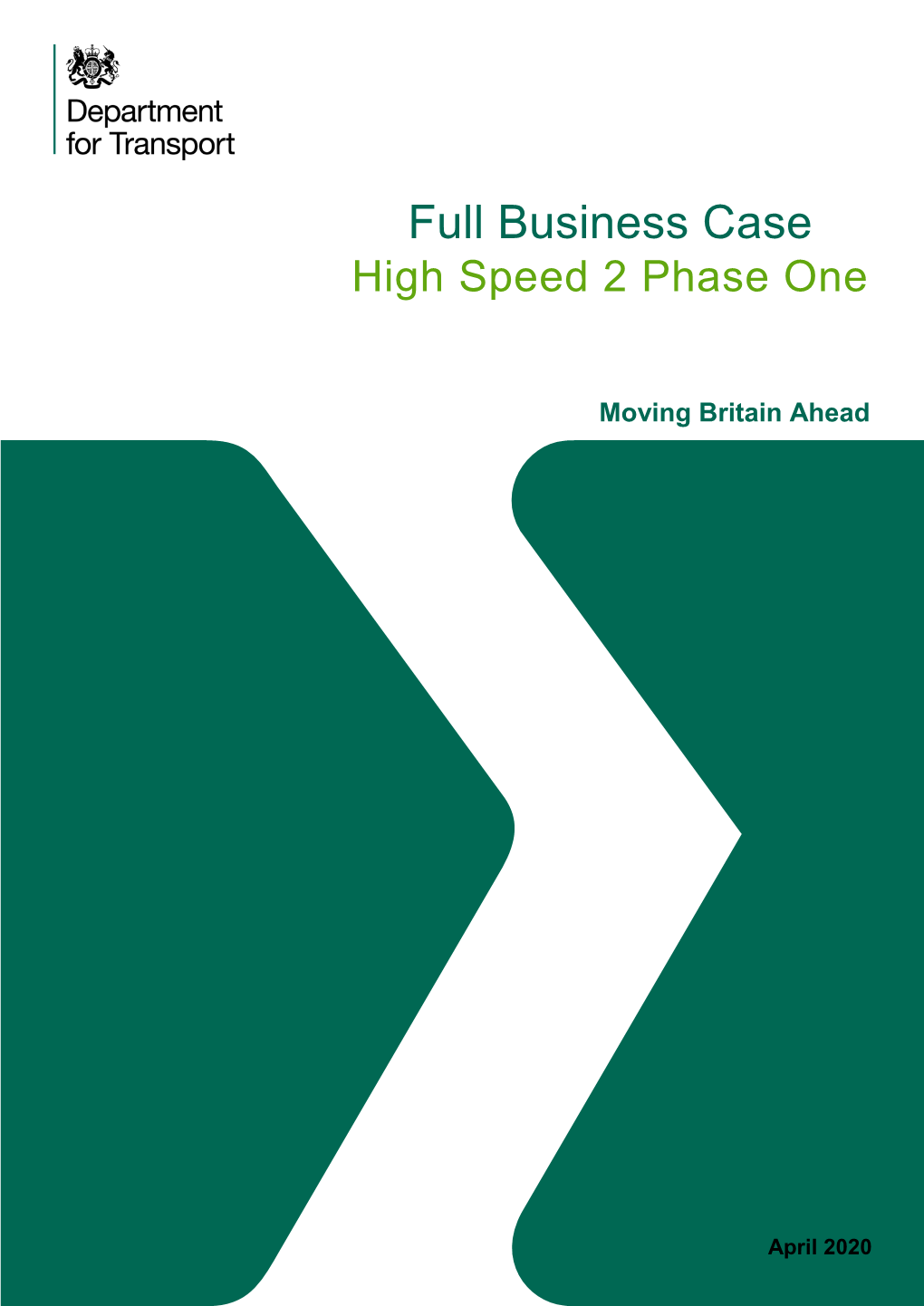 Full Business Case (FBC) for HS2 Phase