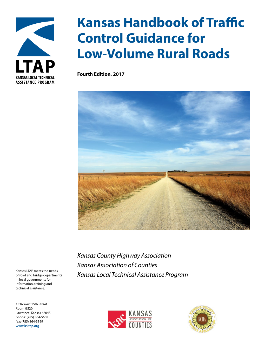 Kansas Handbook of Traffic Control Guidance for Low-Volume Rural Roads