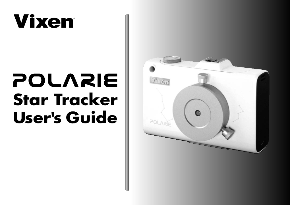 Polarie Star Tracker U Ser's Guide