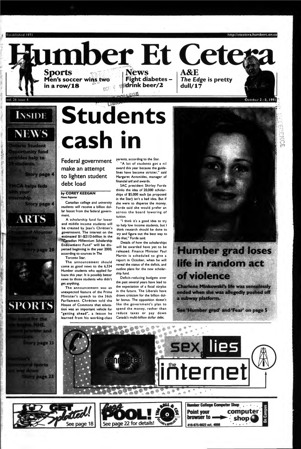 Students K' NEWS Dritau'to Student Cash in Qkpportunity Fimd Htovides Help to Federal Government Parents, According to the Star