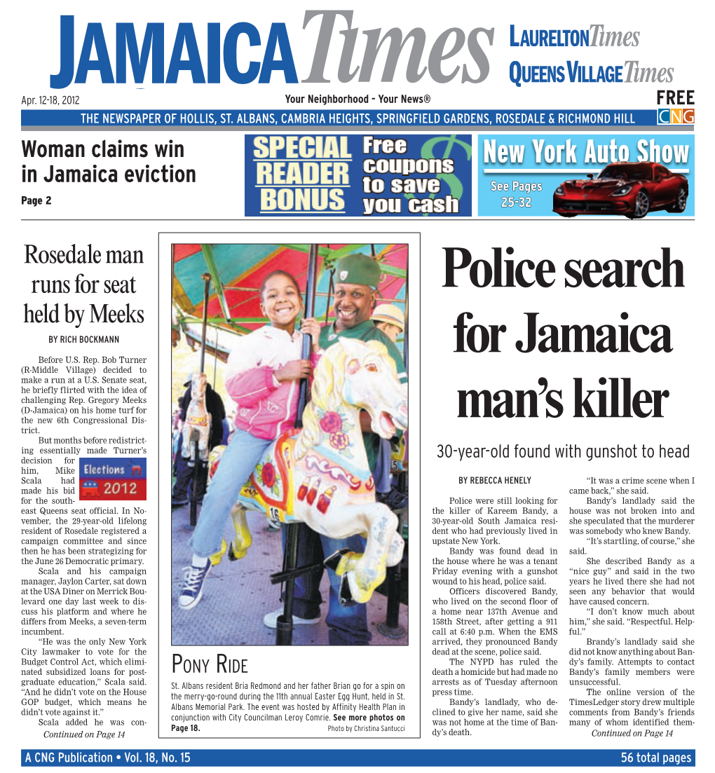 Police Search for Jamaica Man's Killer