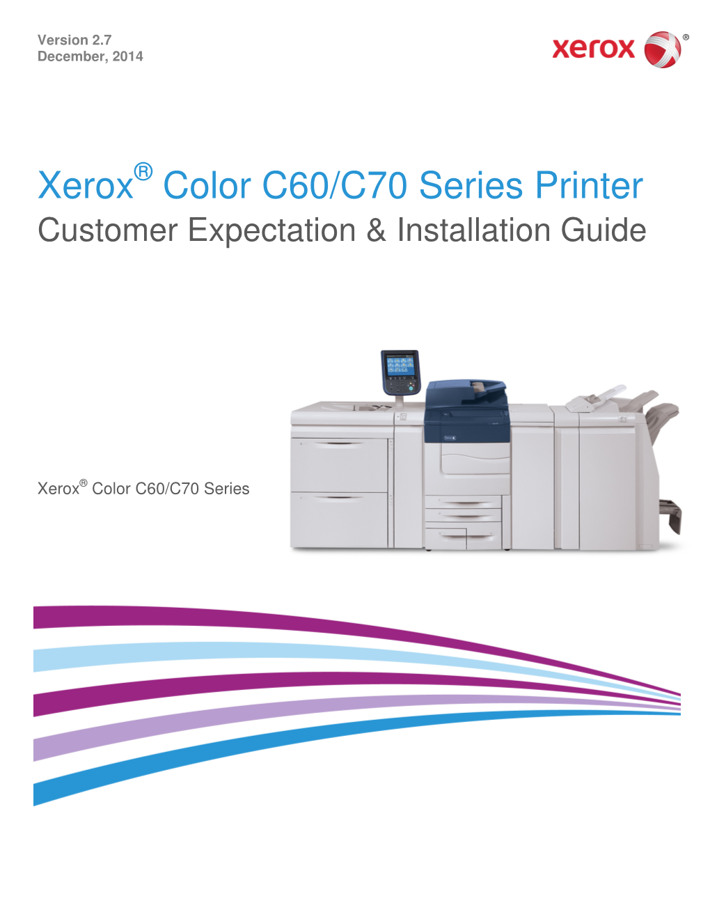 Xerox Color C60/C70 Series Printer