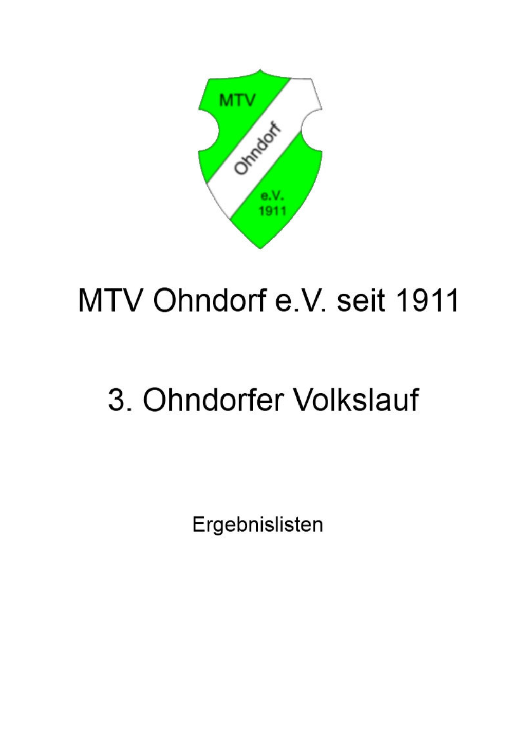 3. Ohndorfer Volkslauf 2006 (Pdf)