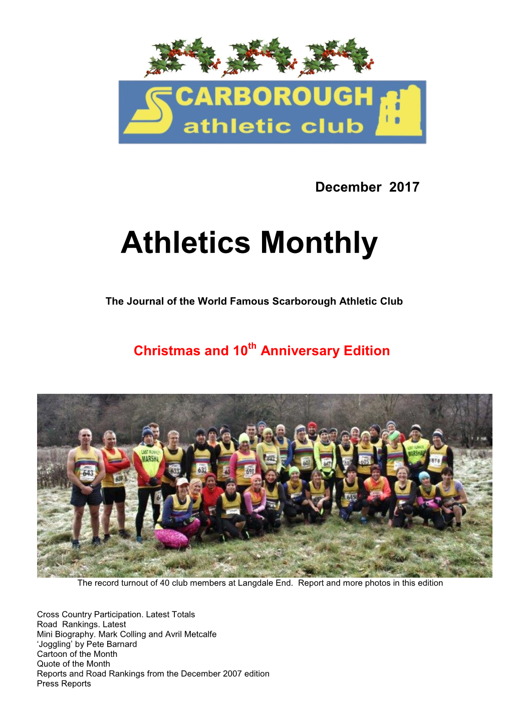 Athletics Monthly