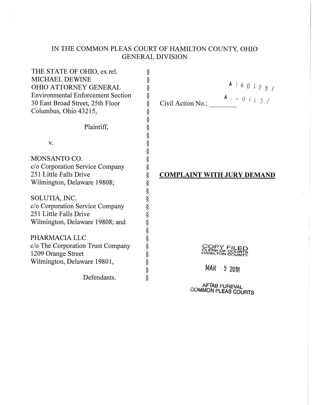 Copy of the Lawsuit