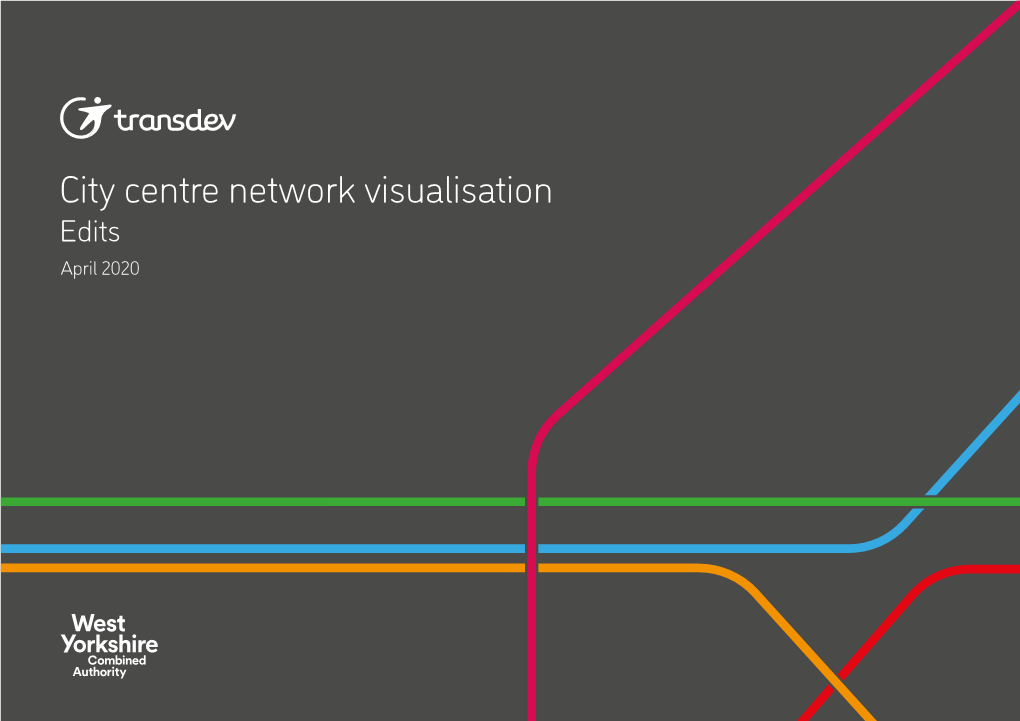 City Centre Network Visualisation Edits April 2020 Leeds Network Map