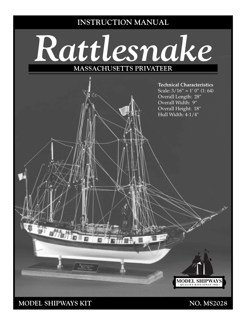 Model Shipways Rattlesnake Instructions