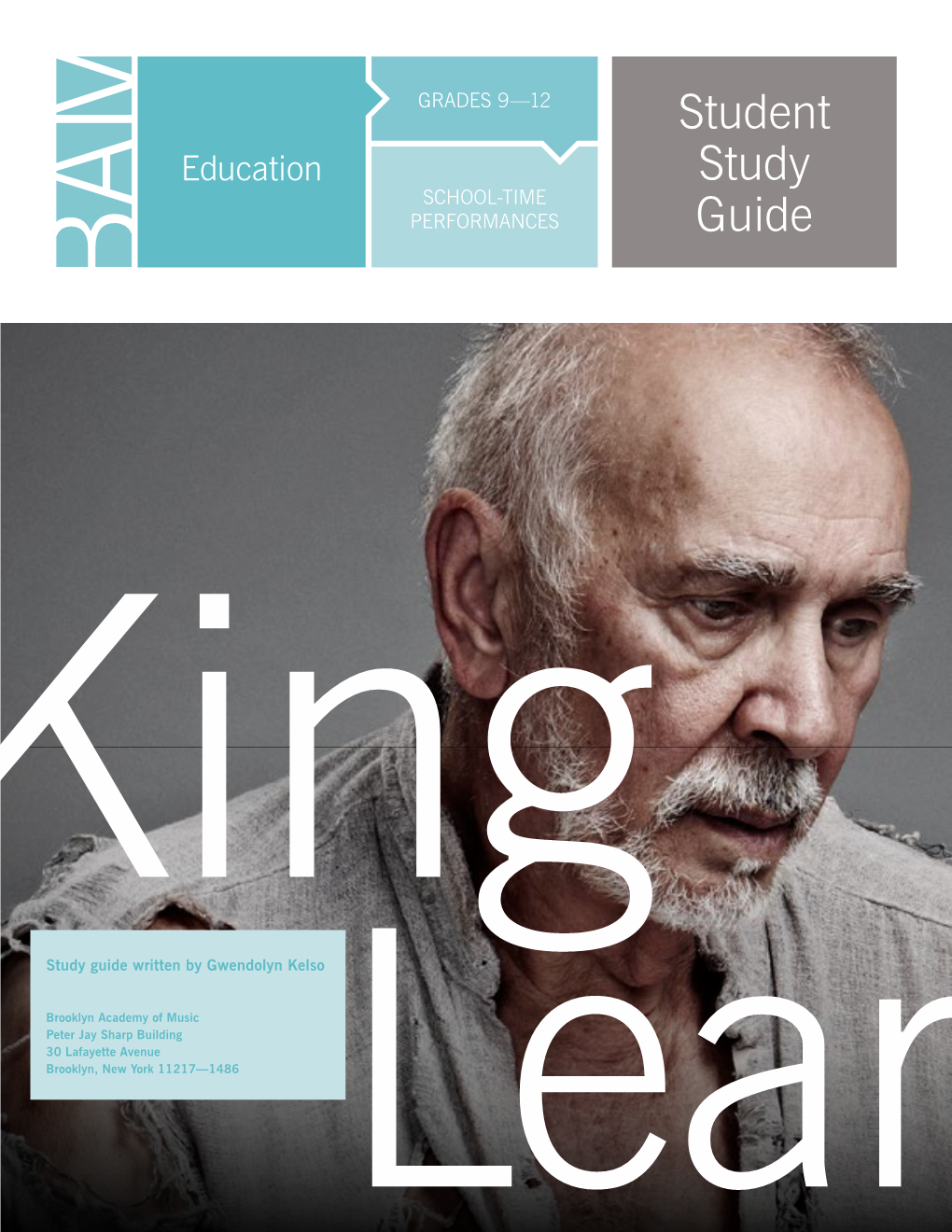 King Lear Study Guide